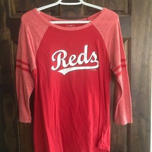 Cincinnati Reds 3/4 baseball tee